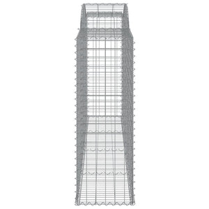 Συρματοκιβώτια Τοξωτά 25 τεμ. 300x50x140/160 εκ. Γαλβαν. Ατσάλι