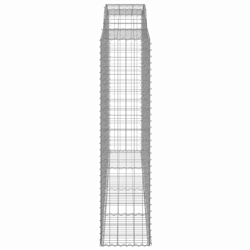 Συρματοκιβώτια Τοξωτά 12 τεμ. 300x50x200/220 εκ. Γαλβαν. Ατσάλι