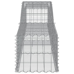 Συρματοκιβώτια Τοξωτά 5 τεμ. 400x50x40/60 εκ. Γαλβαν. Ατσάλι