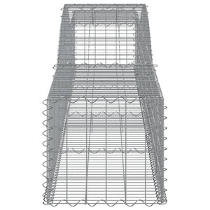 Συρματοκιβώτια Τοξωτά 10 τεμ. 400x50x40/60 εκ. Γαλβαν. Ατσάλι