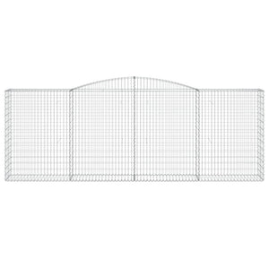Συρματοκιβώτια Τοξωτά 6 τεμ. 400x50x140/160 εκ. Γαλβαν. Ατσάλι