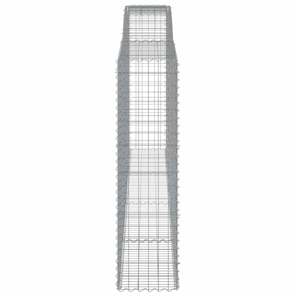 Συρματοκιβώτια Τοξωτά 10 τεμ. 400x50x180/200 εκ. Γαλβαν. Ατσάλι