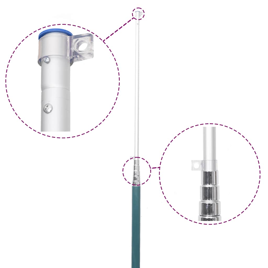 Ολλανδική Σημαία και Κοντάρι 5,5 μ. από Αλουμίνιο
