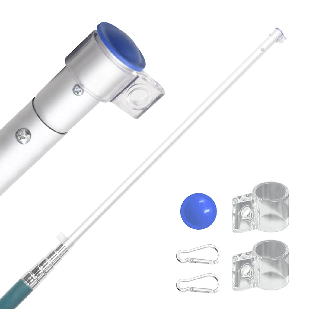 Τσέχικη Σημαία και Ιστός 5,5 μ. από Αλουμίνιο