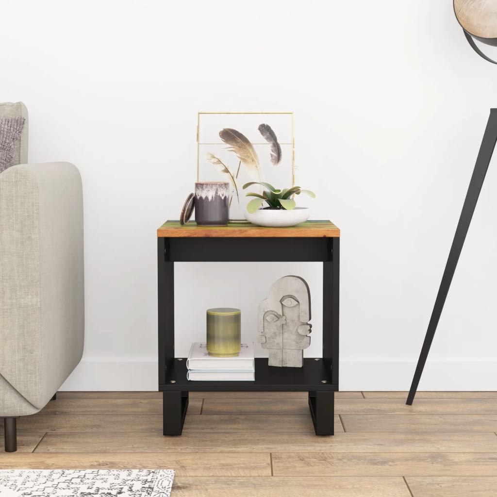 Τραπεζάκι Σαλονιού 40x31x46 εκ. Μασίφ Ανακυκλ. & Επεξ. Ξύλο