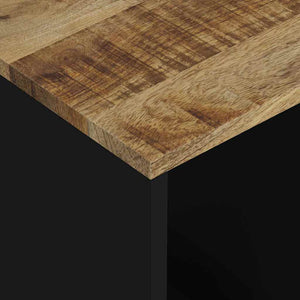 Βοηθητικό Τραπέζι 40x31x46 εκ. Μασίφ Ξύλο Μάνγκο & Επεξ. Ξύλο