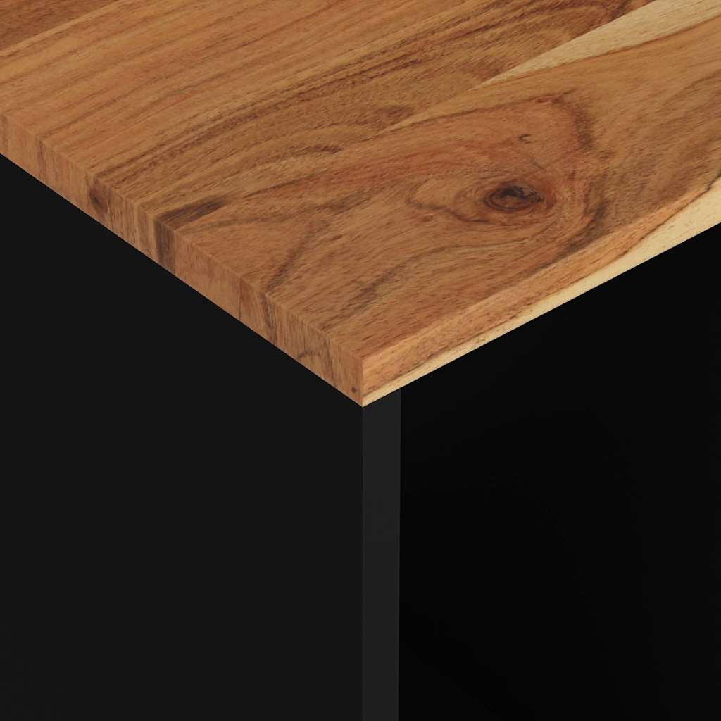 Βοηθητικό Τραπεζάκι 40x31x46εκ. Μασίφ Ξύλο Ακακίας & Επεξ. Ξύλο