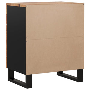 Κομοδίνο 50 x 33 x 60 εκ. Μασίφ Ξύλο Ακακίας & Επεξεργ. Ξύλο