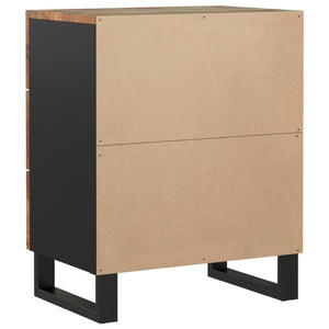 Κομοδίνο 50 x 33 x 62 εκ. Μασίφ Ανακυκλωμένο Ξύλο & Επεξ. Ξύλο - Pakobazaar