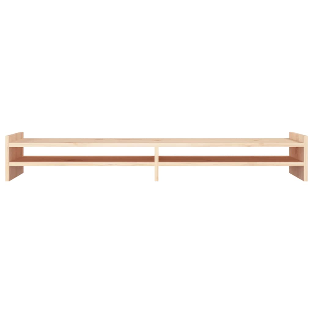 Βάση Οθόνης 100x27x15 εκ. από Μασίφ Ξύλο Πεύκου