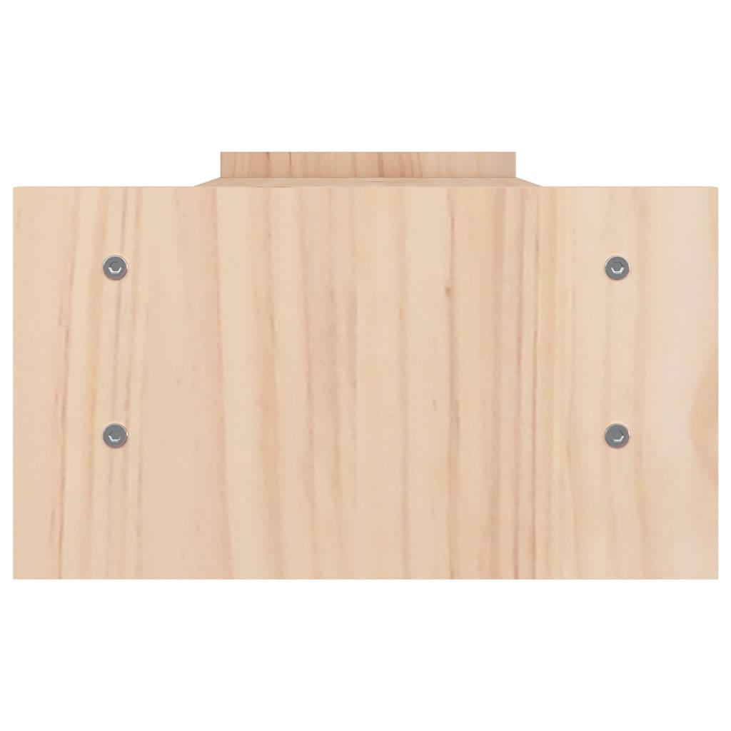 Βάση Οθόνης 100x27x15 εκ. από Μασίφ Ξύλο Πεύκου