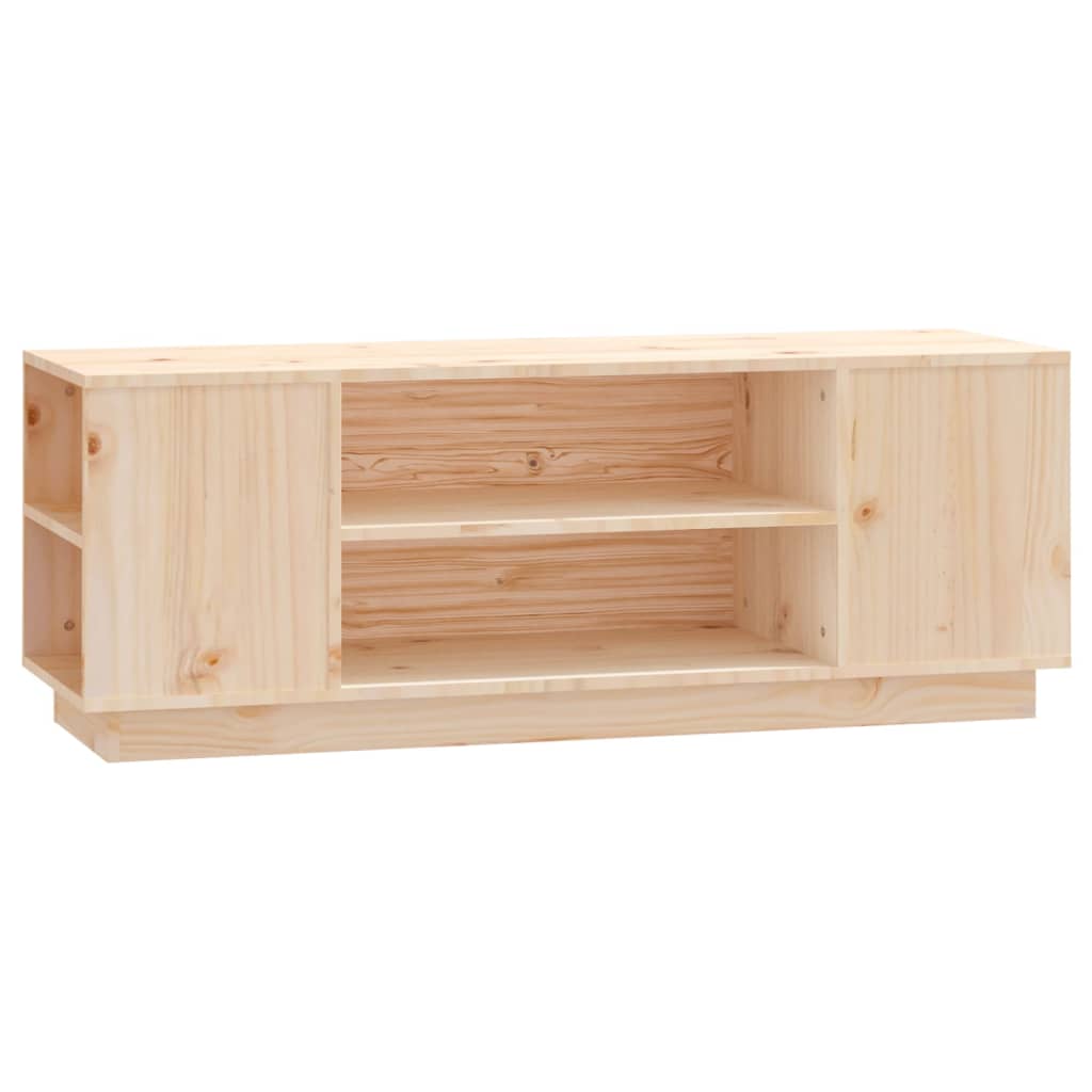 Έπιπλο Τηλεόρασης 110 x 35 x 40,5 εκ. από Μασίφ Ξύλο Πεύκου
