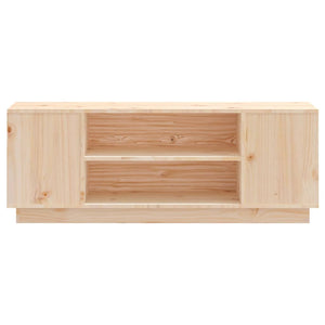 Έπιπλο Τηλεόρασης 110 x 35 x 40,5 εκ. από Μασίφ Ξύλο Πεύκου