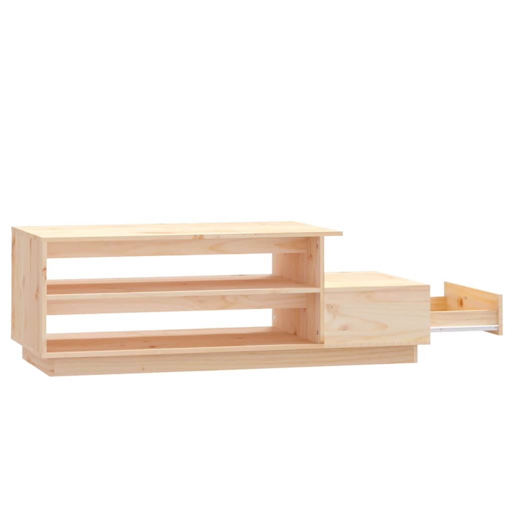 Τραπεζάκι Σαλονιού 120 x 50 x 40,5 εκ. από Μασίφ Ξύλο Πεύκου