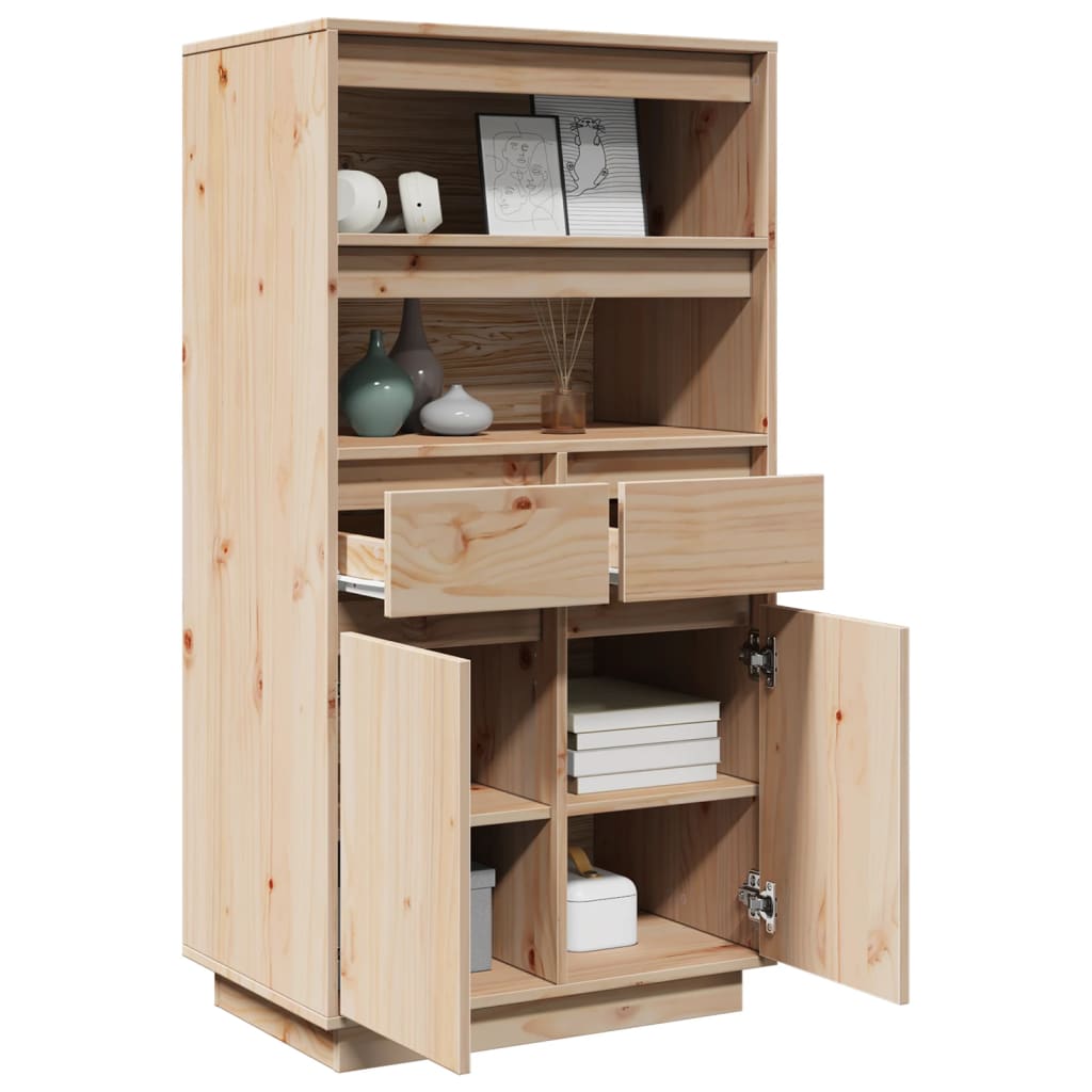 Ντουλάπι 60 x 40 x 116,5 εκ. από Μασίφ Ξύλο Πεύκου - Pakobazaar