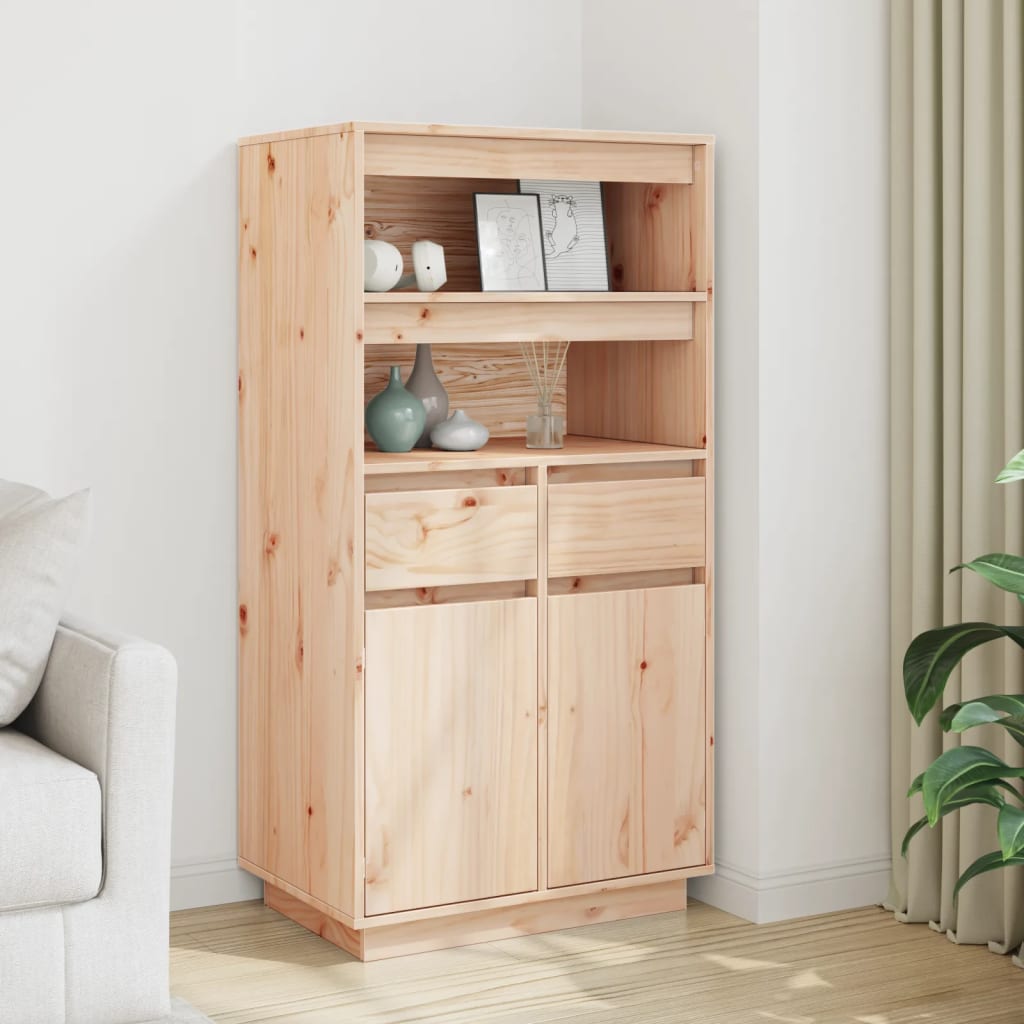 Ντουλάπι 60 x 40 x 116,5 εκ. από Μασίφ Ξύλο Πεύκου - Pakobazaar