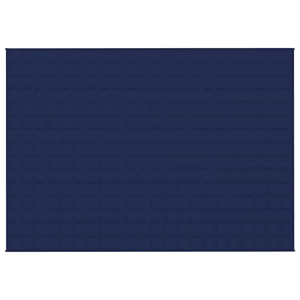 Κουβέρτα Βαρύτητας Μπλε 155 x 220 εκ. 7 κ. Υφασμάτινη