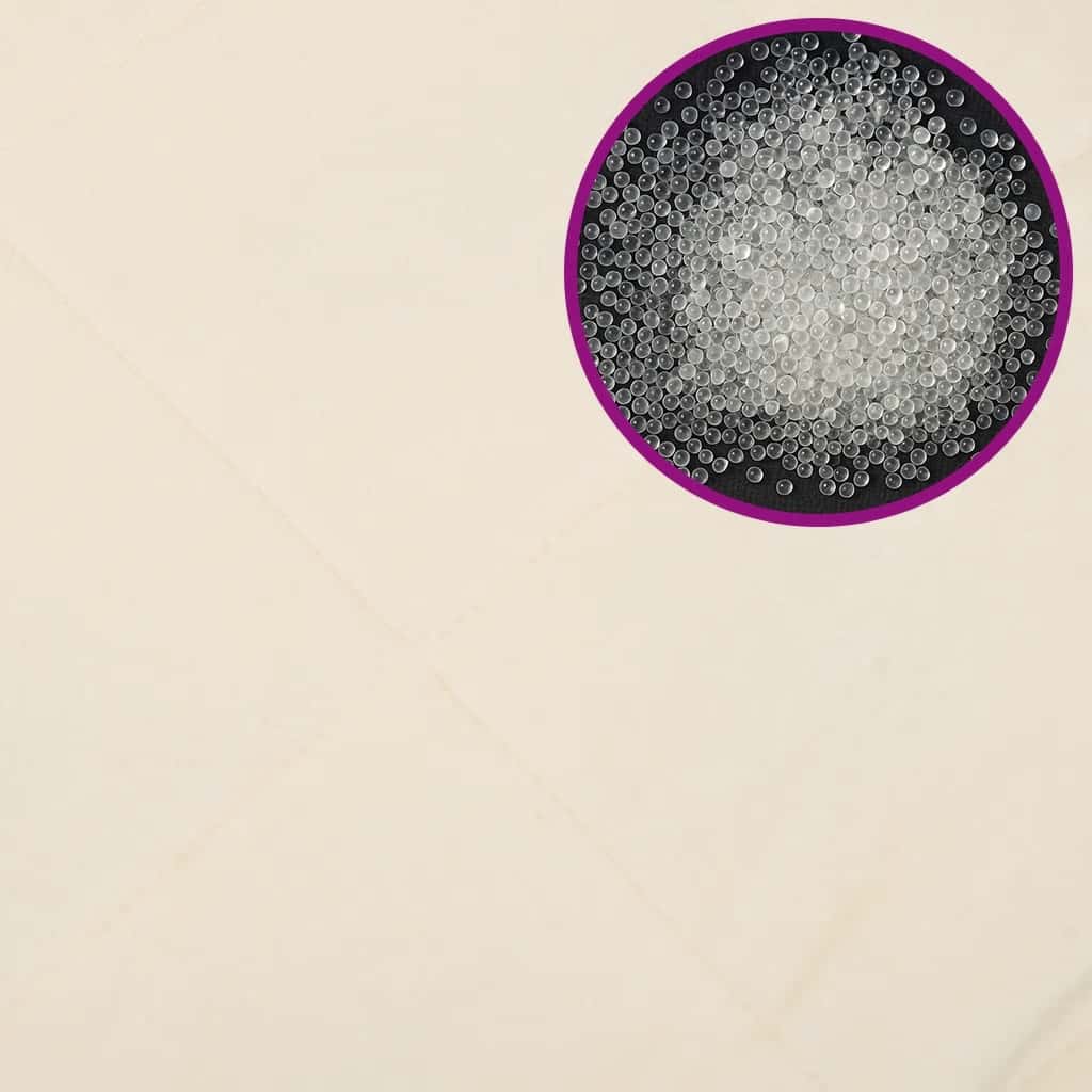 Κουβέρτα Βαρύτητας Ανοιχτό Κρεμ 150 x 200 εκ. 11 κ. Υφασμάτινη