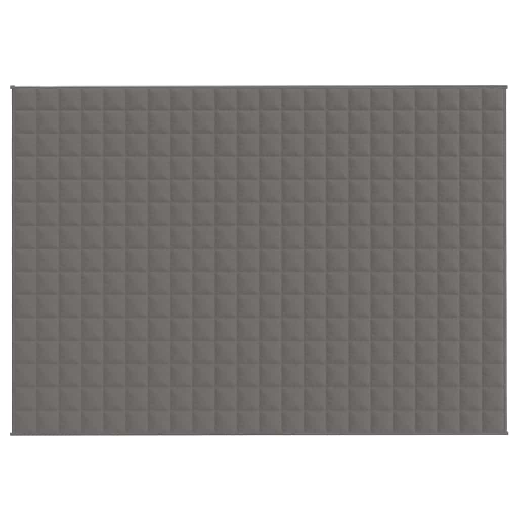 Κουβέρτα Βαρύτητας Γκρι 155 x 220 εκ. 11 κ. Υφασμάτινη