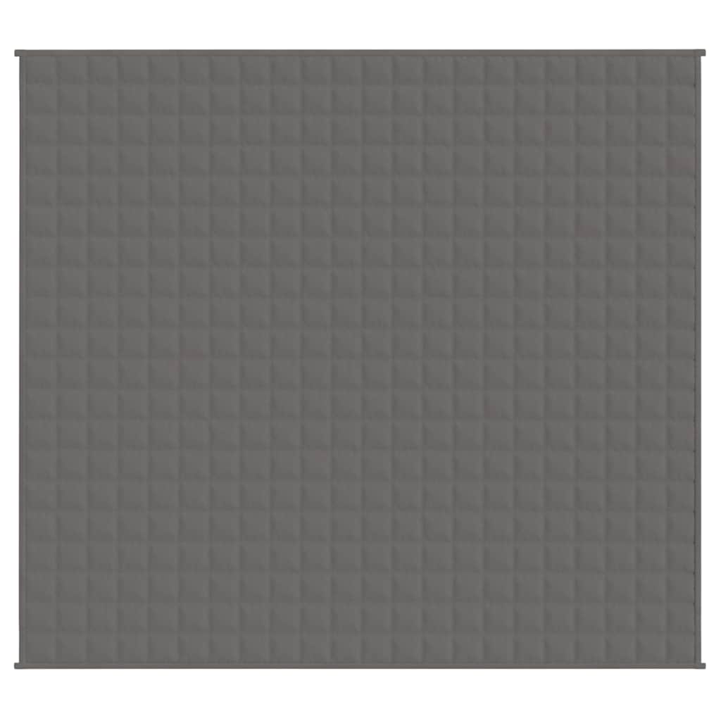 Κουβέρτα Βαρύτητας Γκρι 200 x 225 εκ. 9 κ. Υφασμάτινη