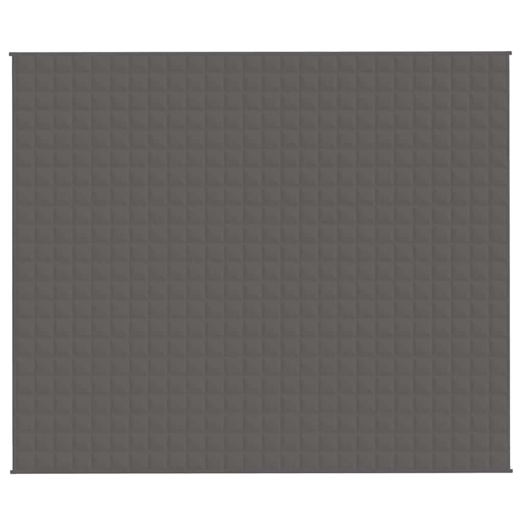 Κουβέρτα Βαρύτητας Γκρι 220 x 260 εκ. 11 κ. Υφασμάτινη - Pakobazaar