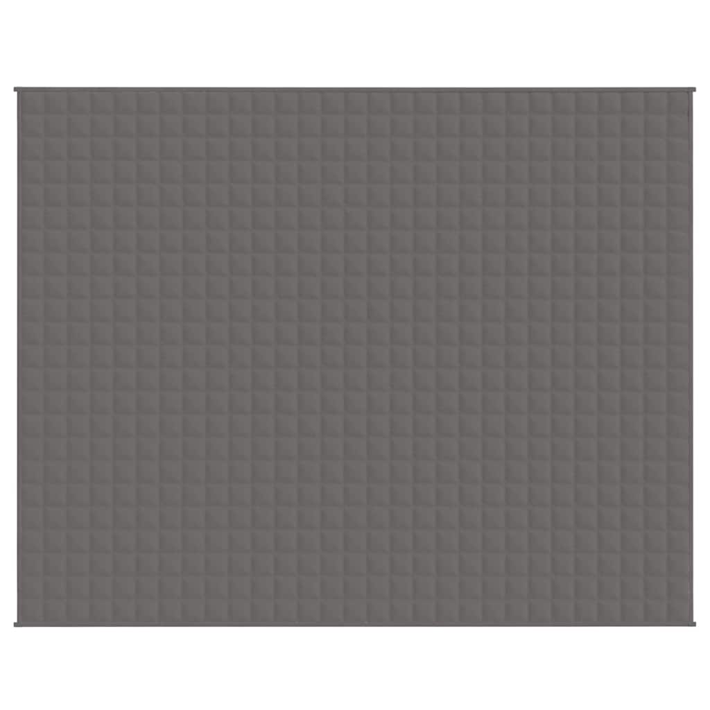 Κουβέρτα Βαρύτητας Γκρι 235 x 290 εκ. 11 κ. Υφασμάτινη