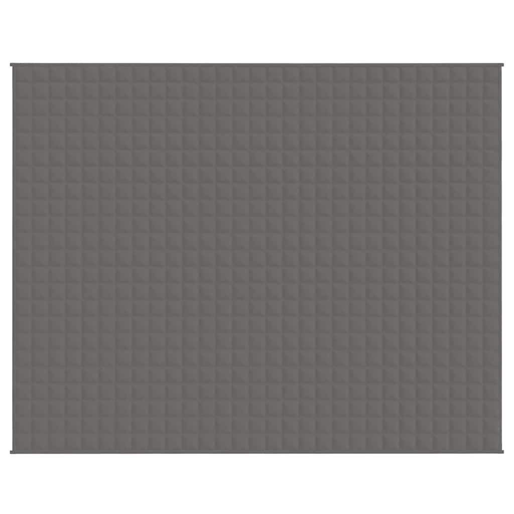 Κουβέρτα Βαρύτητας Γκρι 235 x 290 εκ. 15 κ. Υφασμάτινη - Pakobazaar