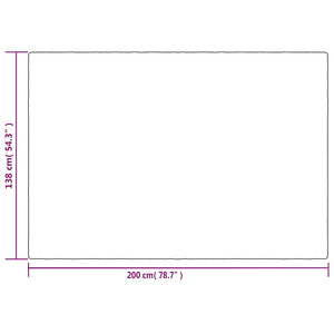 Κουβέρτα Βαρύτητας με Κάλυμμα Γκρι 138x200 εκ. 6 κ. Υφασμάτινη