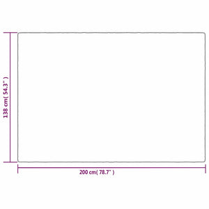 Κουβέρτα Βαρύτητας με Κάλυμμα Γκρι 138x200 εκ. 10 κ. Υφασμάτινη