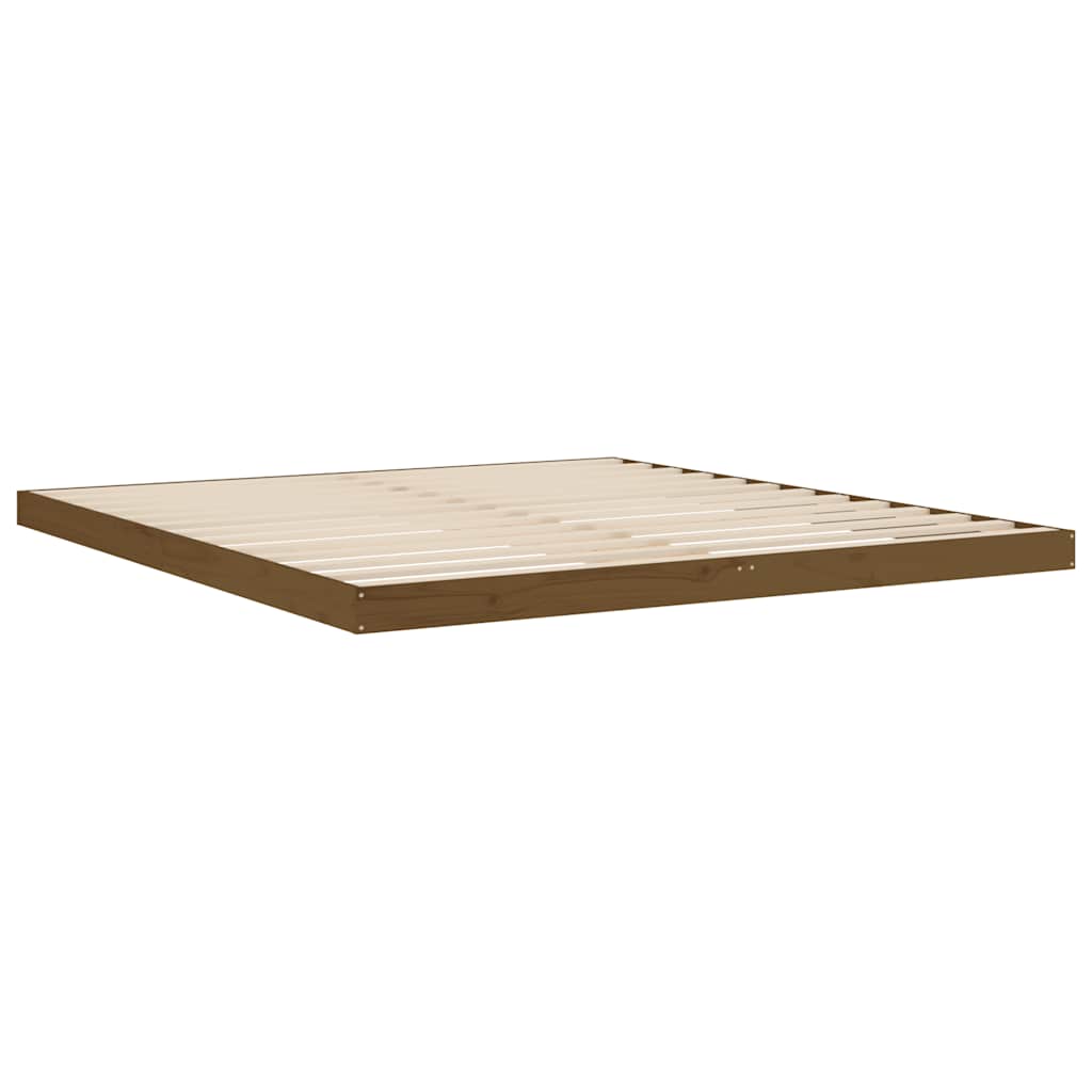 Πλαίσιο Κρεβατιού Μελί 180 x 200εκ. Μασίφ Πεύκο Super King Size