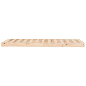 Πλαίσιο Κρεβατιού 75 x 190 εκ. Μασίφ Ξύλο Πεύκου Small Single