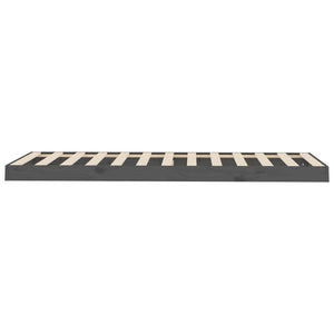 Πλαίσιο Κρεβατιού Καφέ 75x190 εκ. Ξύλο Πεύκου Small Single - Pakobazaar