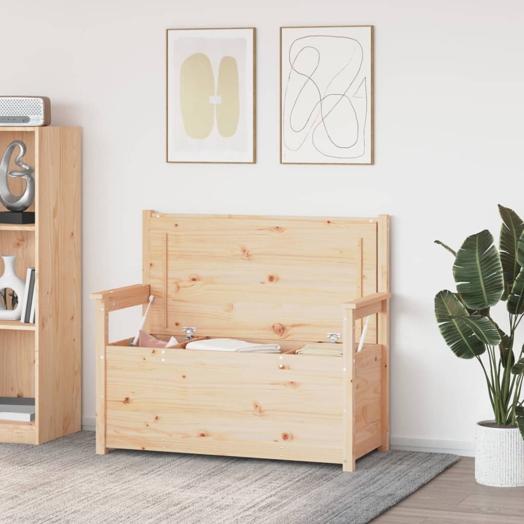 Παγκάκι 112,5 x 51,5 x 96,5 εκ. από Μασίφ Ξύλο Πεύκου - Pakobazaar