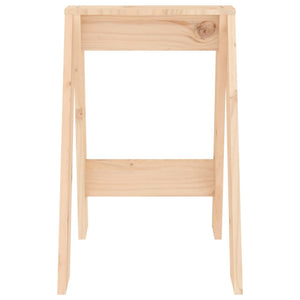 Σκαμπό 2 Τεμ. 40 x 40 x 60 εκ. από Μασίφ Ξύλο Πεύκου - Pakobazaar
