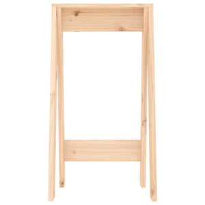 Σκαμπό 2 τεμ. 40 x 40 x 75 εκ. από Μασίφ Ξύλο Πεύκου - Pakobazaar