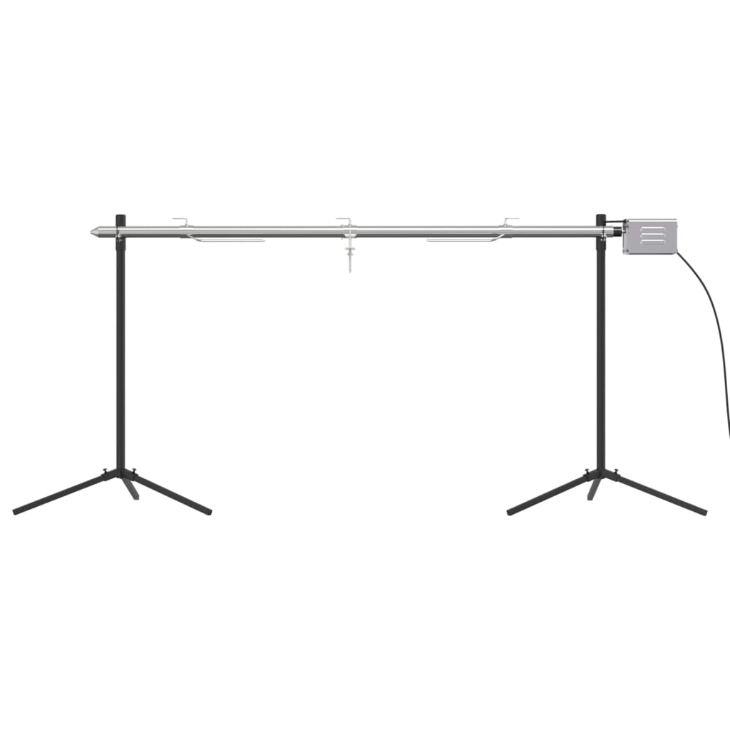 Ψησταριά Αυτόματη με Μοτέρ 150x46,5x82,5 εκ. Ανοξείδωτο Ατσάλι - Pakobazaar