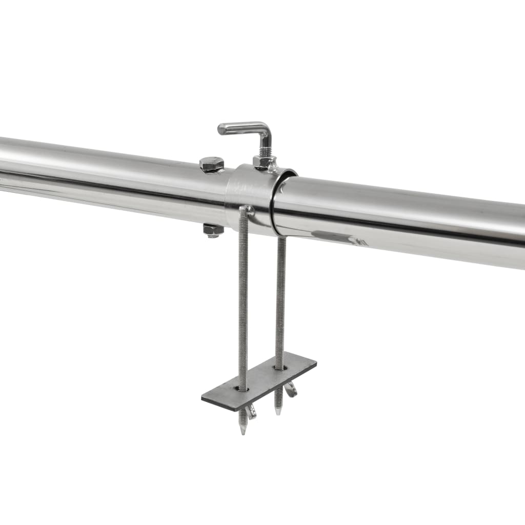Ψησταριά Αυτόματη με Μοτέρ 150x46,5x82,5 εκ. Ανοξείδωτο Ατσάλι - Pakobazaar