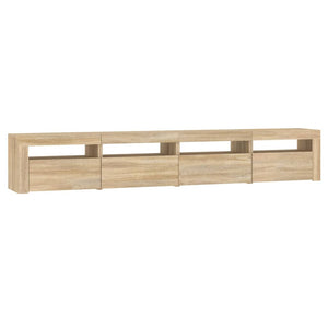 Έπιπλο Τηλεόρασης με LED Sonoma Δρυς 240 x 35 x 40 εκ.