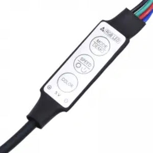 Έπιπλο Τηλεόρασης με LED Sonoma Δρυς 215x36,5x40 εκ. - Pakobazaar