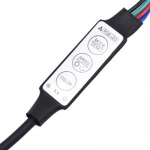 Έπιπλο Τηλεόρασης με LED Καπνιστή Δρυς 215x36,5x40 εκ.