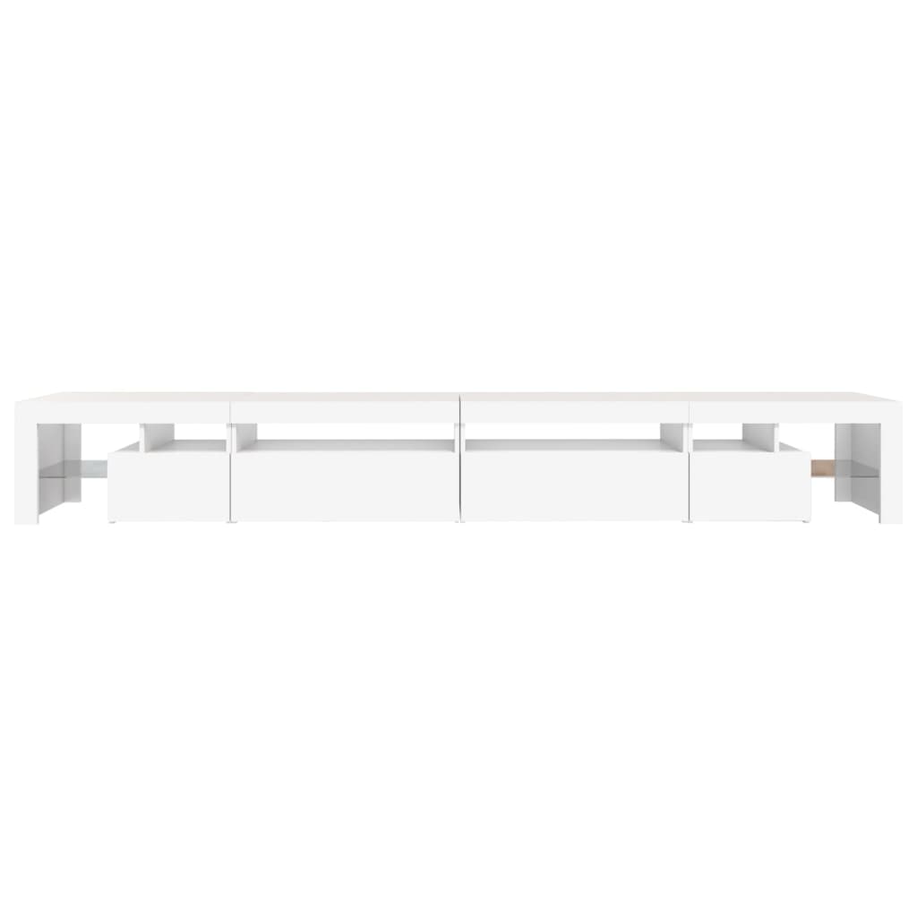 Έπιπλο Τηλεόρασης με LED Λευκό 290 x 36,5 x 40 εκ.