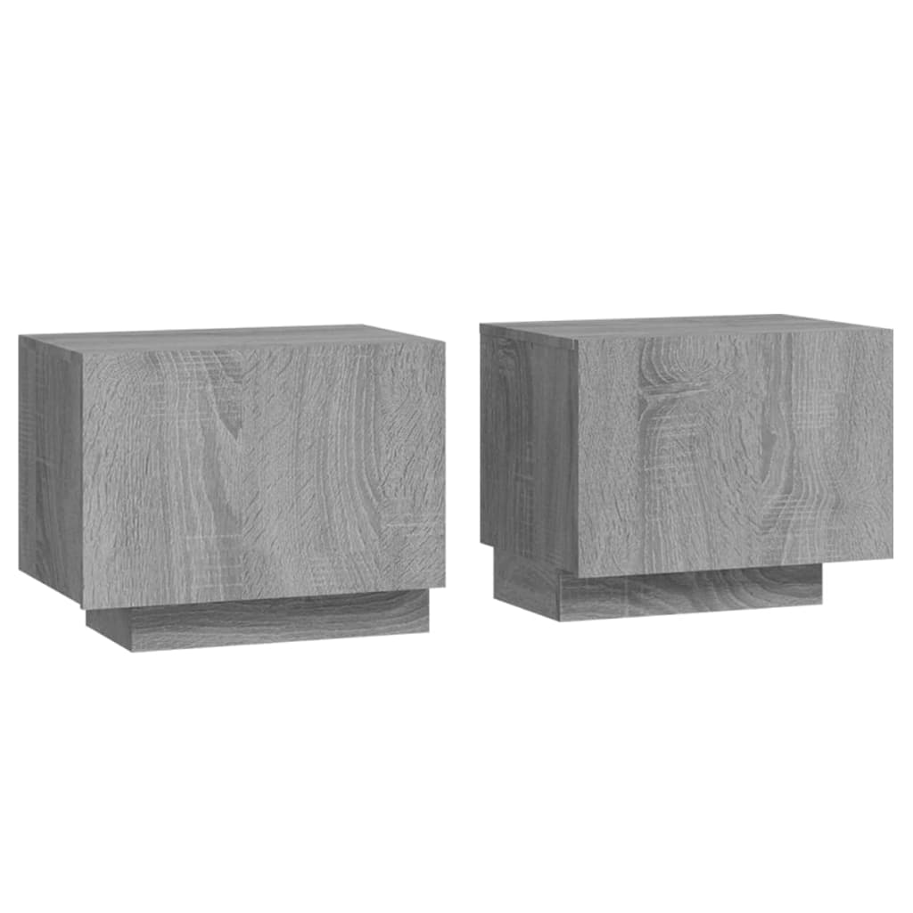 Κομοδίνο Γκρι Sonoma 100x35x40 εκ. από Επεξεργασμένο Ξύλο