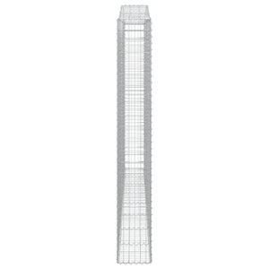 Συρματοκιβώτιο Τοξωτό 400x30x220/240εκ. από Γαλβανισμένο Χάλυβα - PAKOBAZAAR