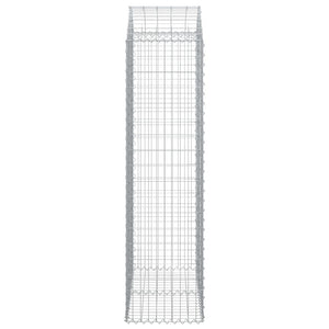 Συρματοκιβώτιο Τοξωτό 100x50x180/200εκ. από Γαλβανισμένο Χάλυβα - PAKOBAZAAR