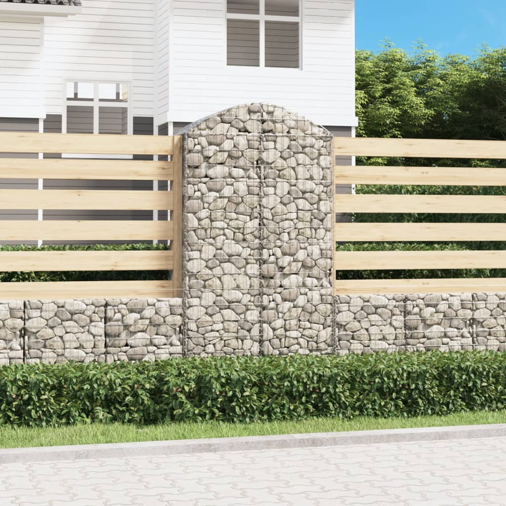 Συρματοκιβώτιο Τοξωτό 100x50x180/200εκ. από Γαλβανισμένο Χάλυβα - PAKOBAZAAR