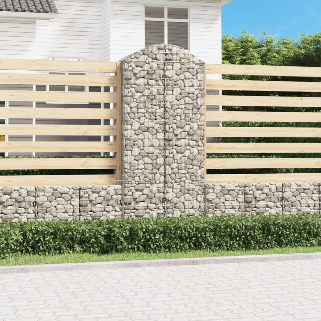 Συρματοκιβώτιο Τοξωτό 100x50x220/240εκ. από Γαλβανισμένο Χάλυβα - PAKOBAZAAR