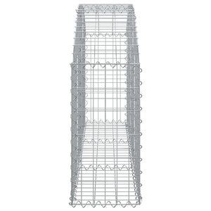 Συρματοκιβώτιο Τοξωτό 150x30x60/80εκ. από Γαλβανισμένο Χάλυβα - PAKOBAZAAR
