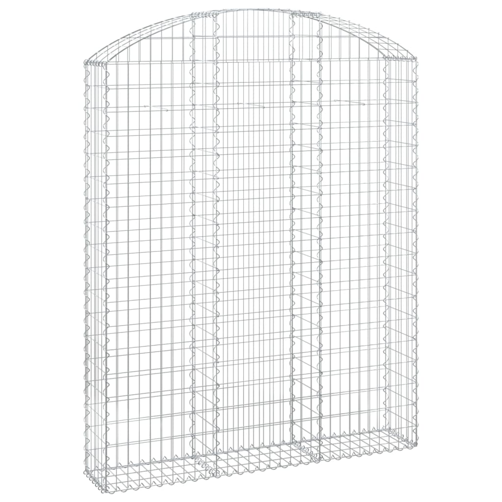 Συρματοκιβώτιο Τοξωτό 150x30x180/200εκ. από Γαλβανισμένο Χάλυβα - Pakobazaar