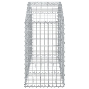 Συρματοκιβώτιο Τοξωτό 150x50x80/100εκ. από Γαλβανισμένο Χάλυβα - PAKOBAZAAR