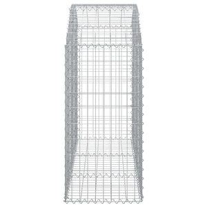 Συρματοκιβώτιο Τοξωτό 150x50x100/120εκ. από Γαλβανισμένο Χάλυβα - PAKOBAZAAR